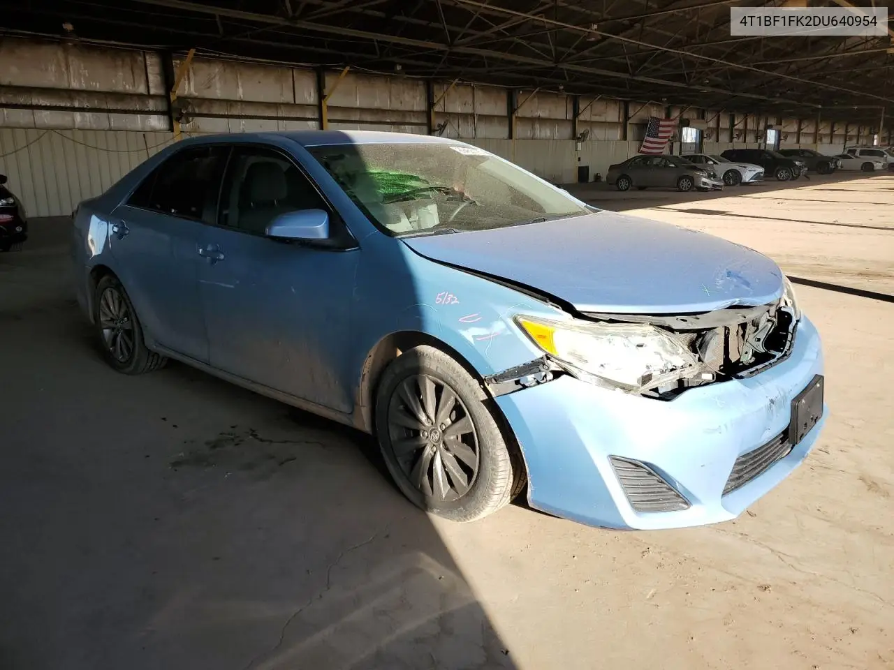 4T1BF1FK2DU640954 2013 Toyota Camry L