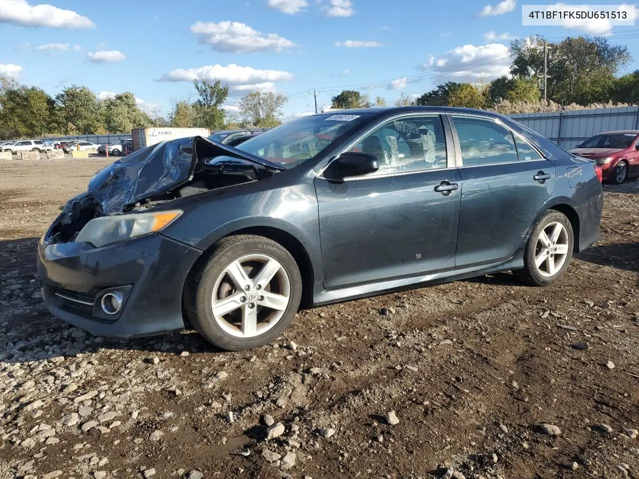 4T1BF1FK5DU651513 2013 Toyota Camry L