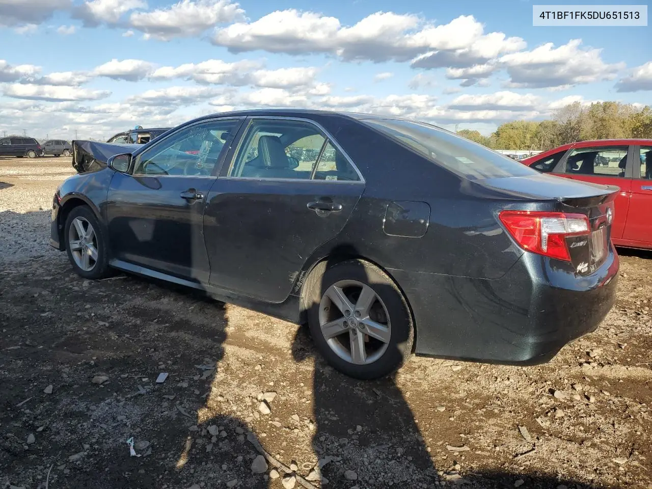 4T1BF1FK5DU651513 2013 Toyota Camry L