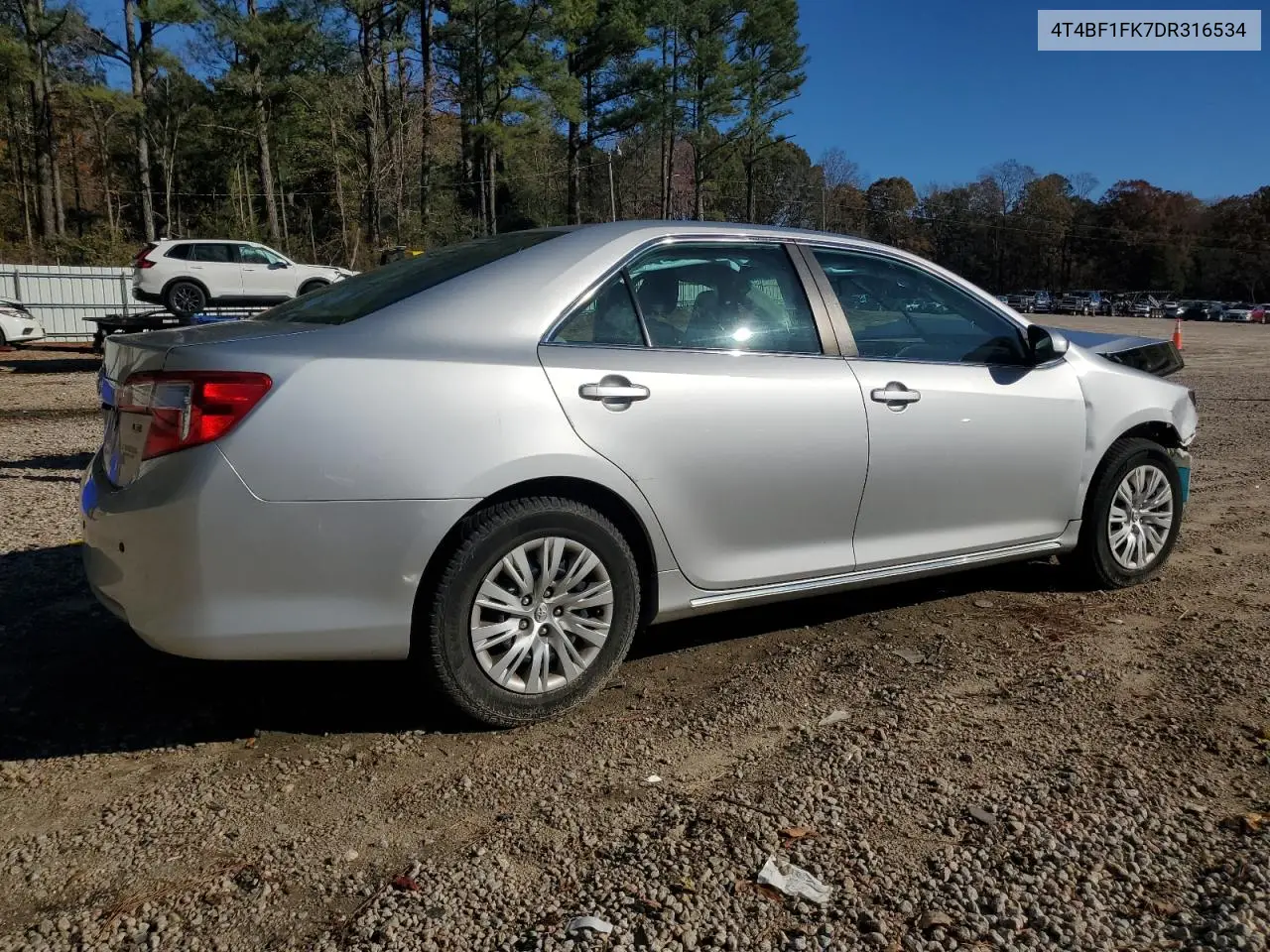 4T4BF1FK7DR316534 2013 Toyota Camry L