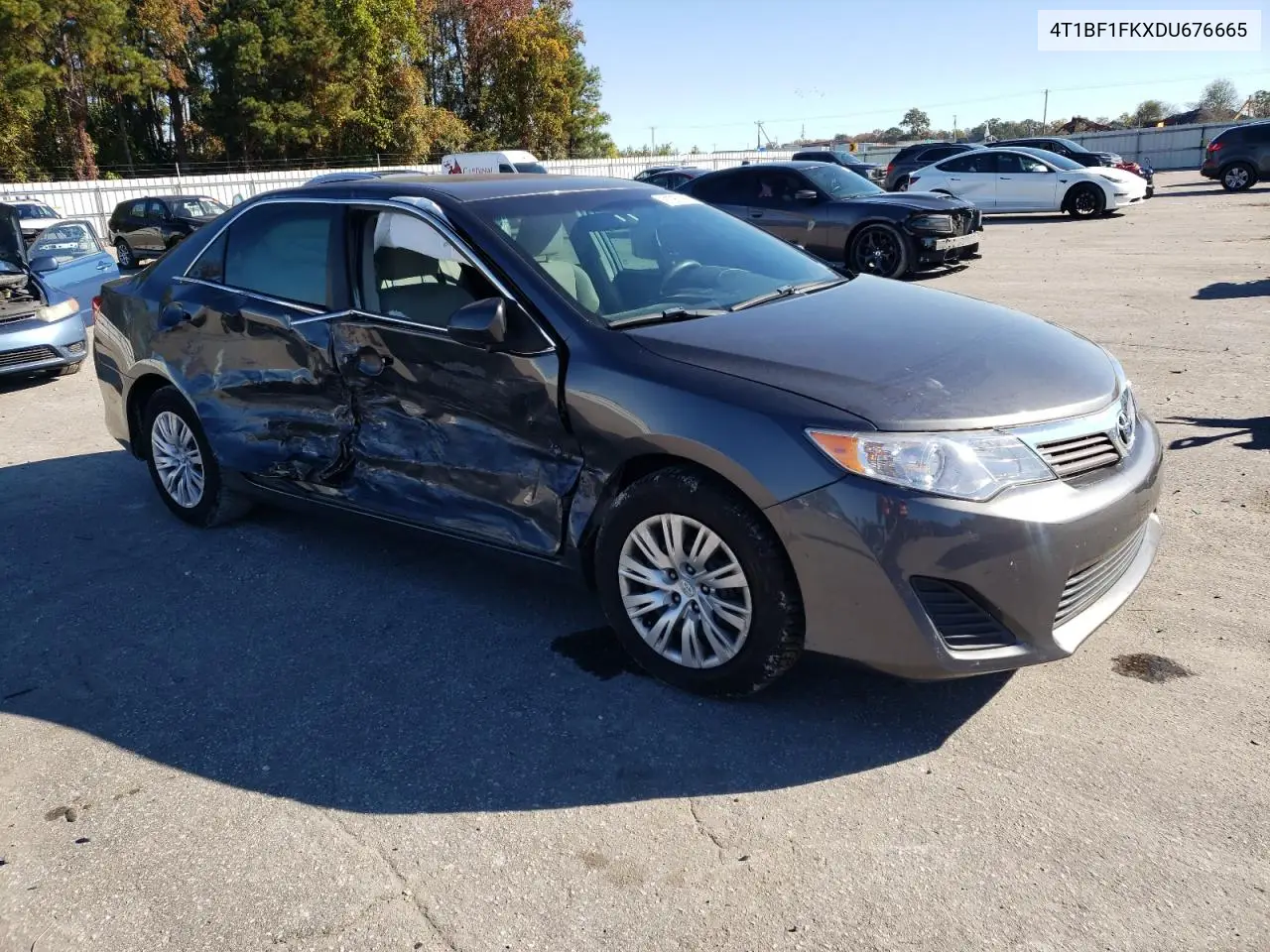 4T1BF1FKXDU676665 2013 Toyota Camry L