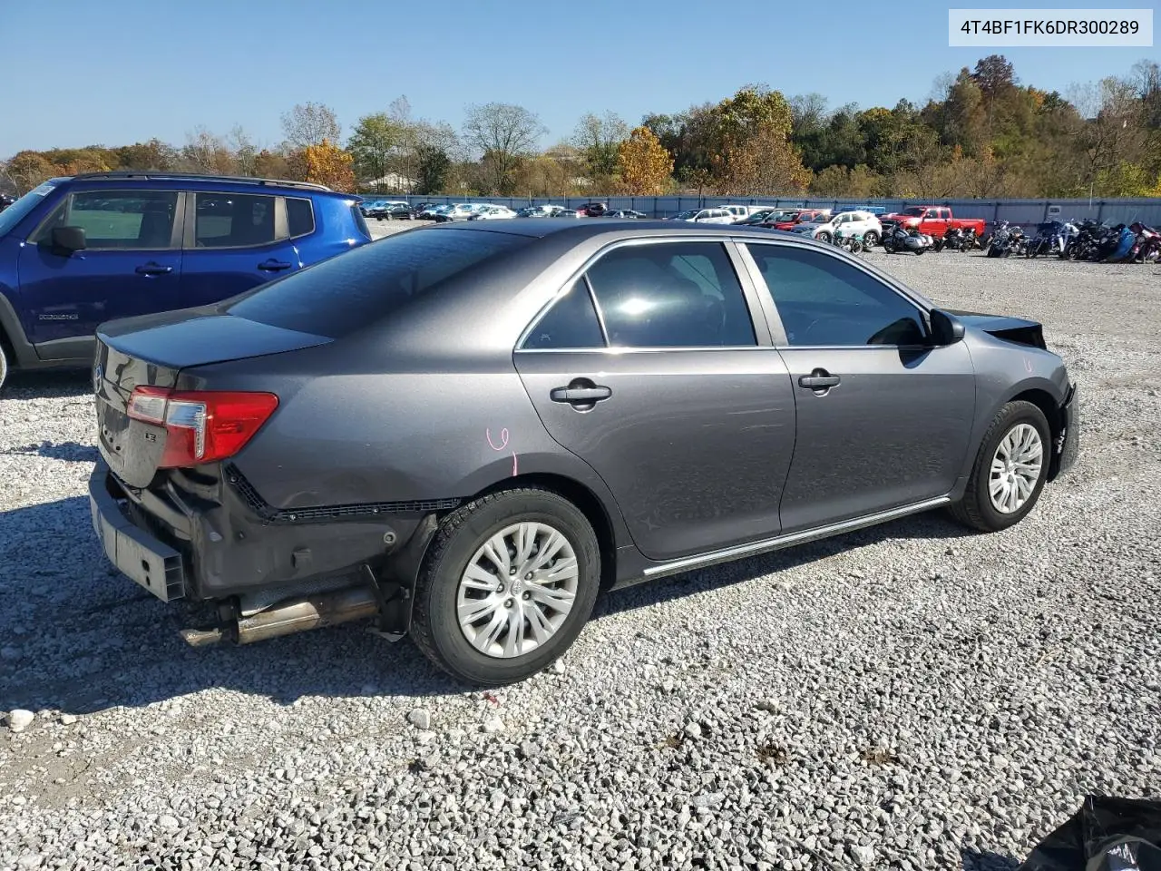 4T4BF1FK6DR300289 2013 Toyota Camry L