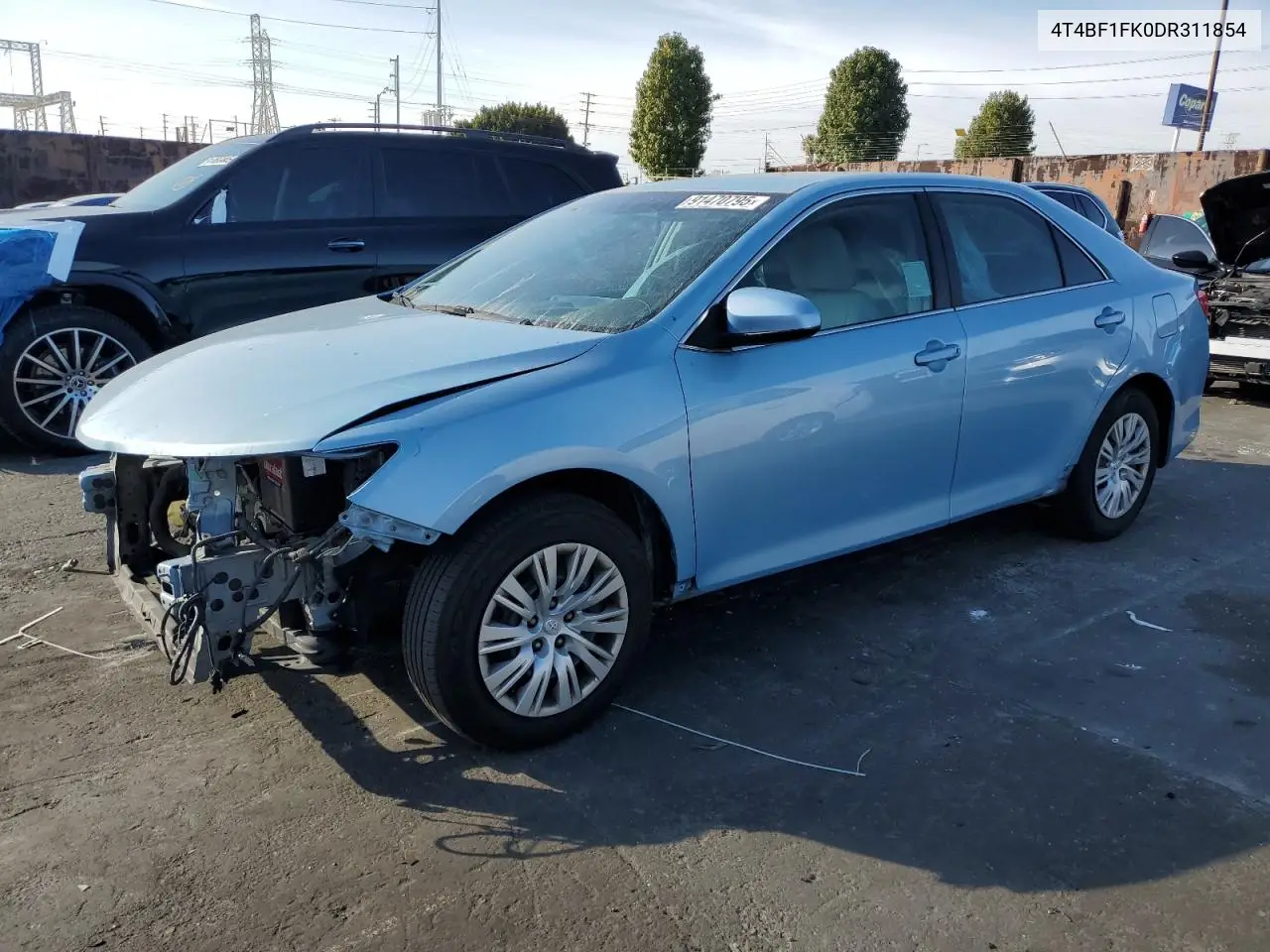 4T4BF1FK0DR311854 2013 Toyota Camry L