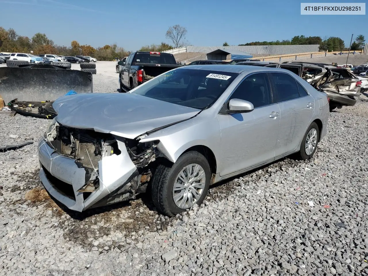 4T1BF1FKXDU298251 2013 Toyota Camry L