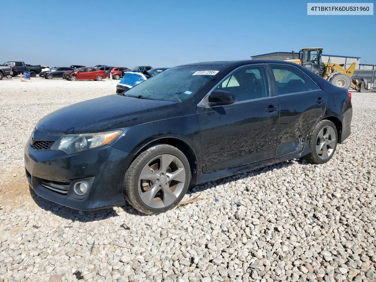 4T1BK1FK6DU531960 2013 Toyota Camry Se