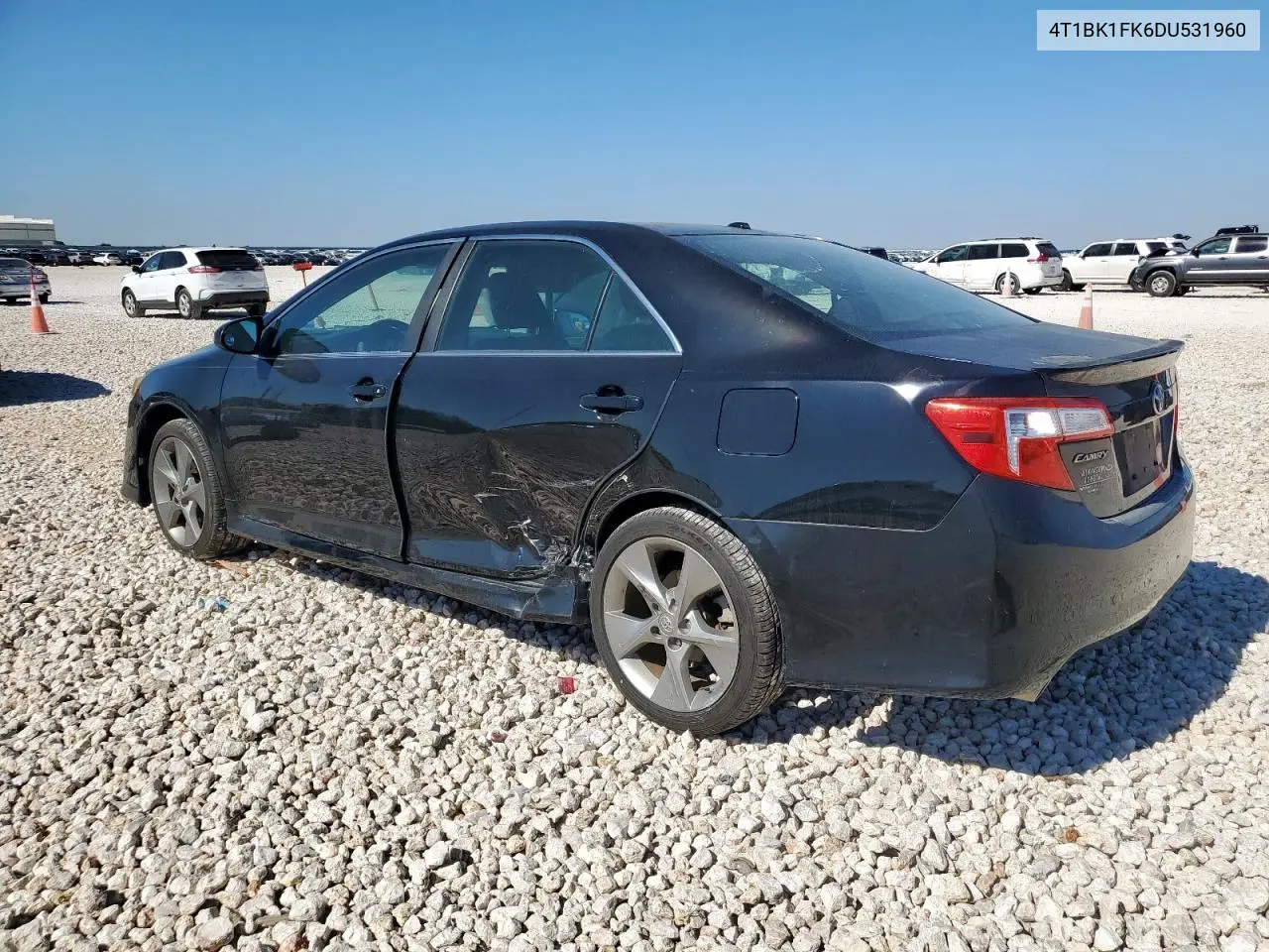 4T1BK1FK6DU531960 2013 Toyota Camry Se