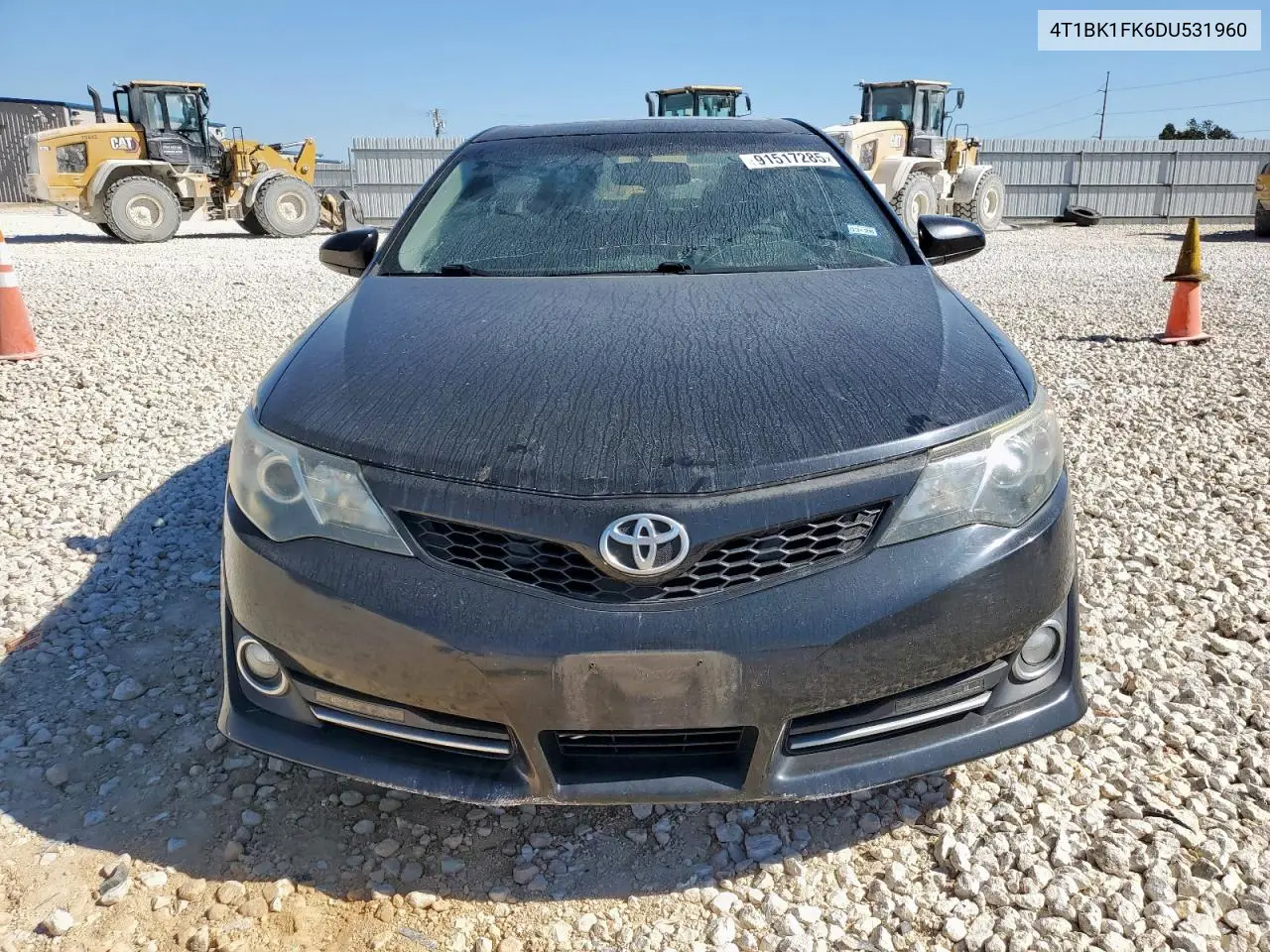 4T1BK1FK6DU531960 2013 Toyota Camry Se