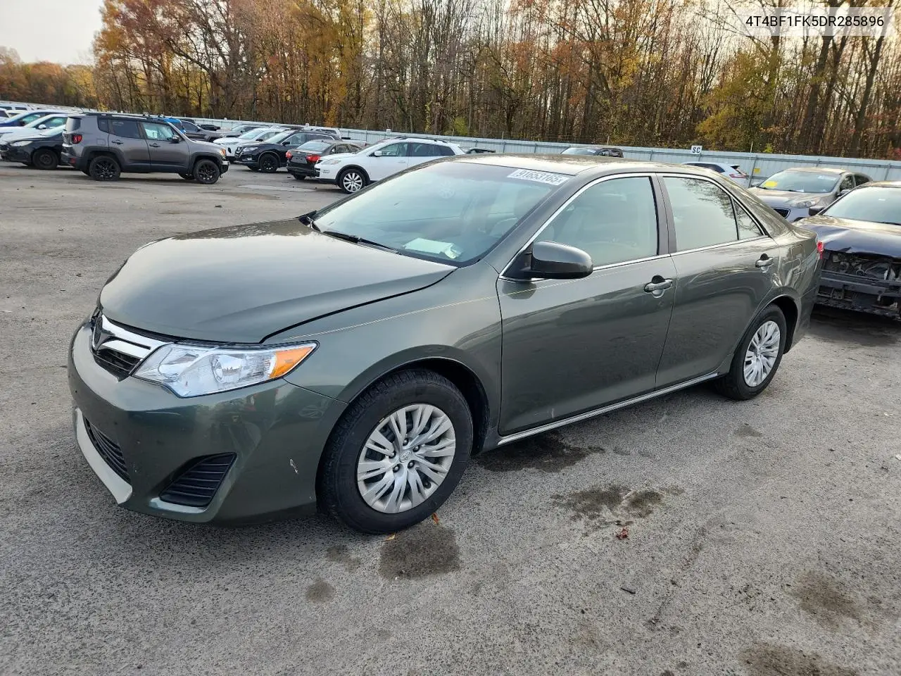 4T4BF1FK5DR285896 2013 Toyota Camry L