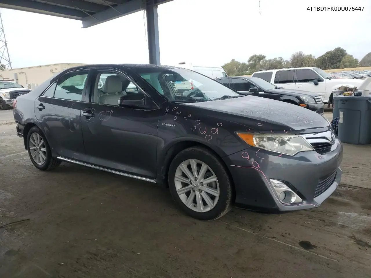 4T1BD1FK0DU075447 2013 Toyota Camry Hybrid