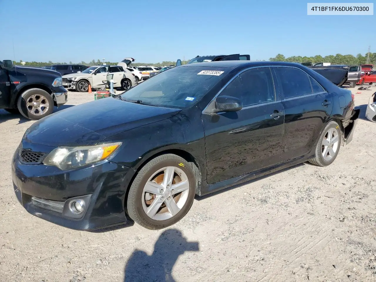 4T1BF1FK6DU670300 2013 Toyota Camry L