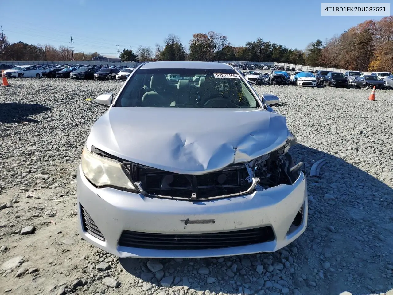 4T1BD1FK2DU087521 2013 Toyota Camry Hybrid