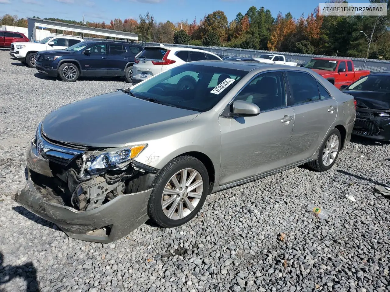 4T4BF1FK7DR296866 2013 Toyota Camry L