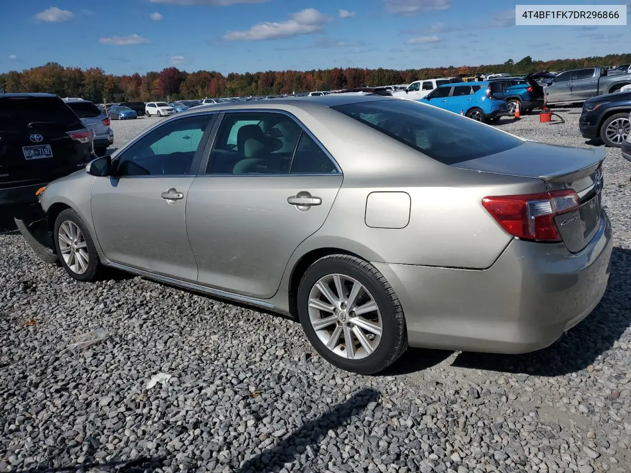 4T4BF1FK7DR296866 2013 Toyota Camry L