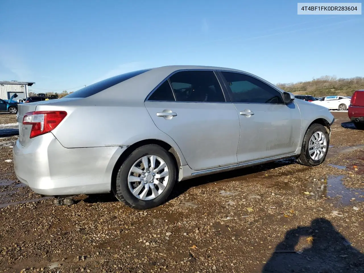 4T4BF1FK0DR283604 2013 Toyota Camry L