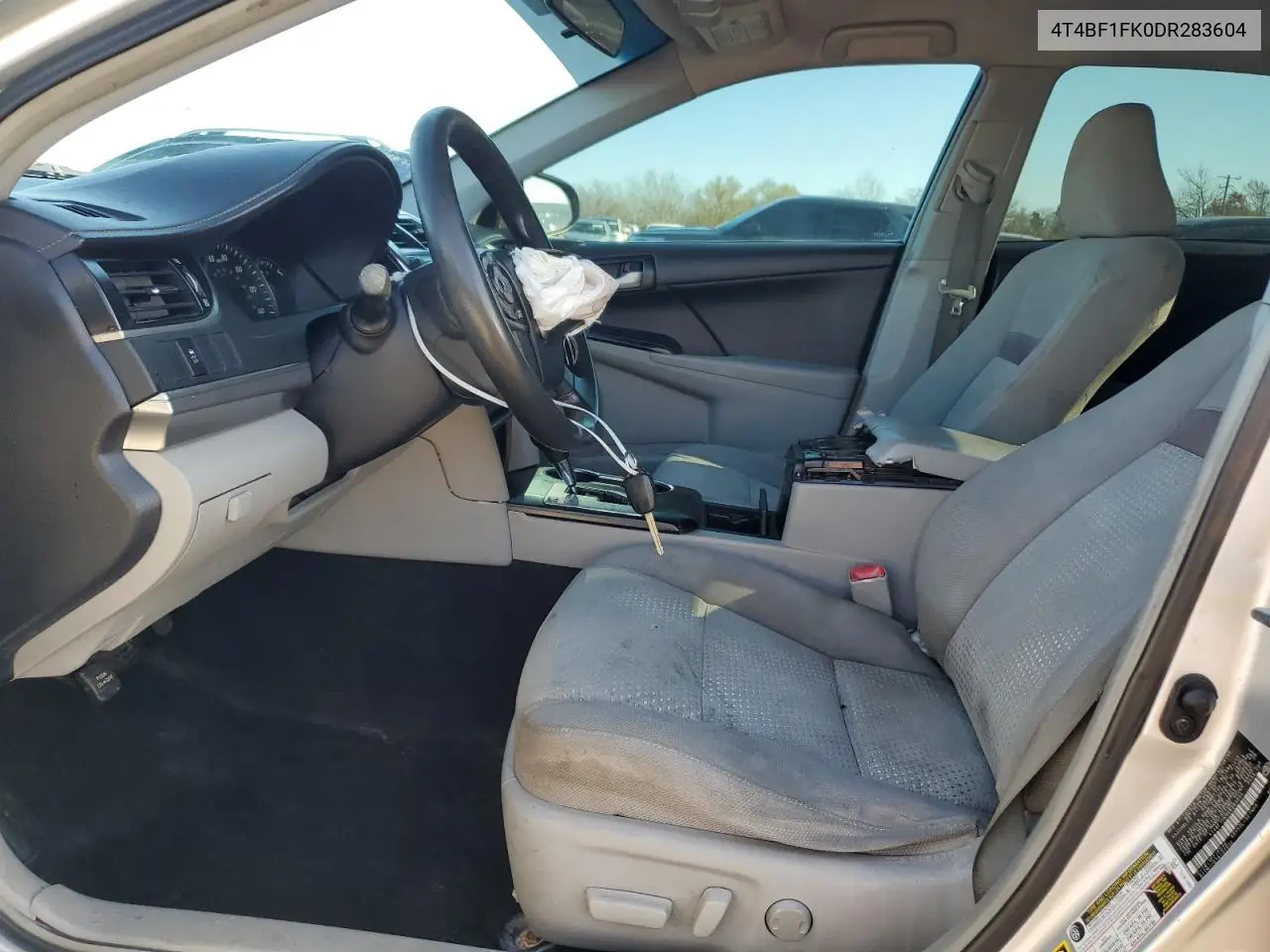 4T4BF1FK0DR283604 2013 Toyota Camry L