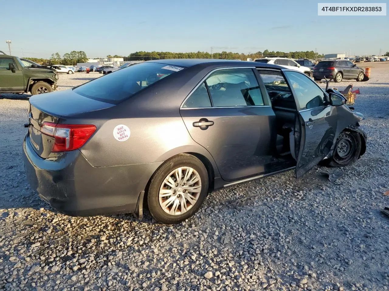4T4BF1FKXDR283853 2013 Toyota Camry L