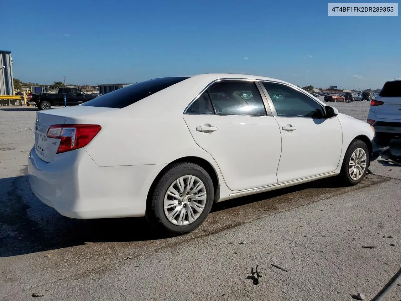 4T4BF1FK2DR289355 2013 Toyota Camry L