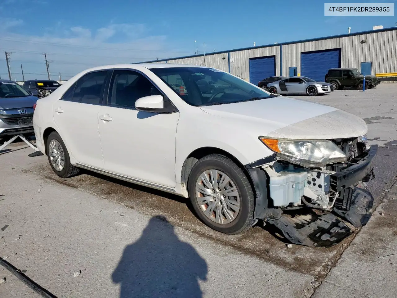 4T4BF1FK2DR289355 2013 Toyota Camry L