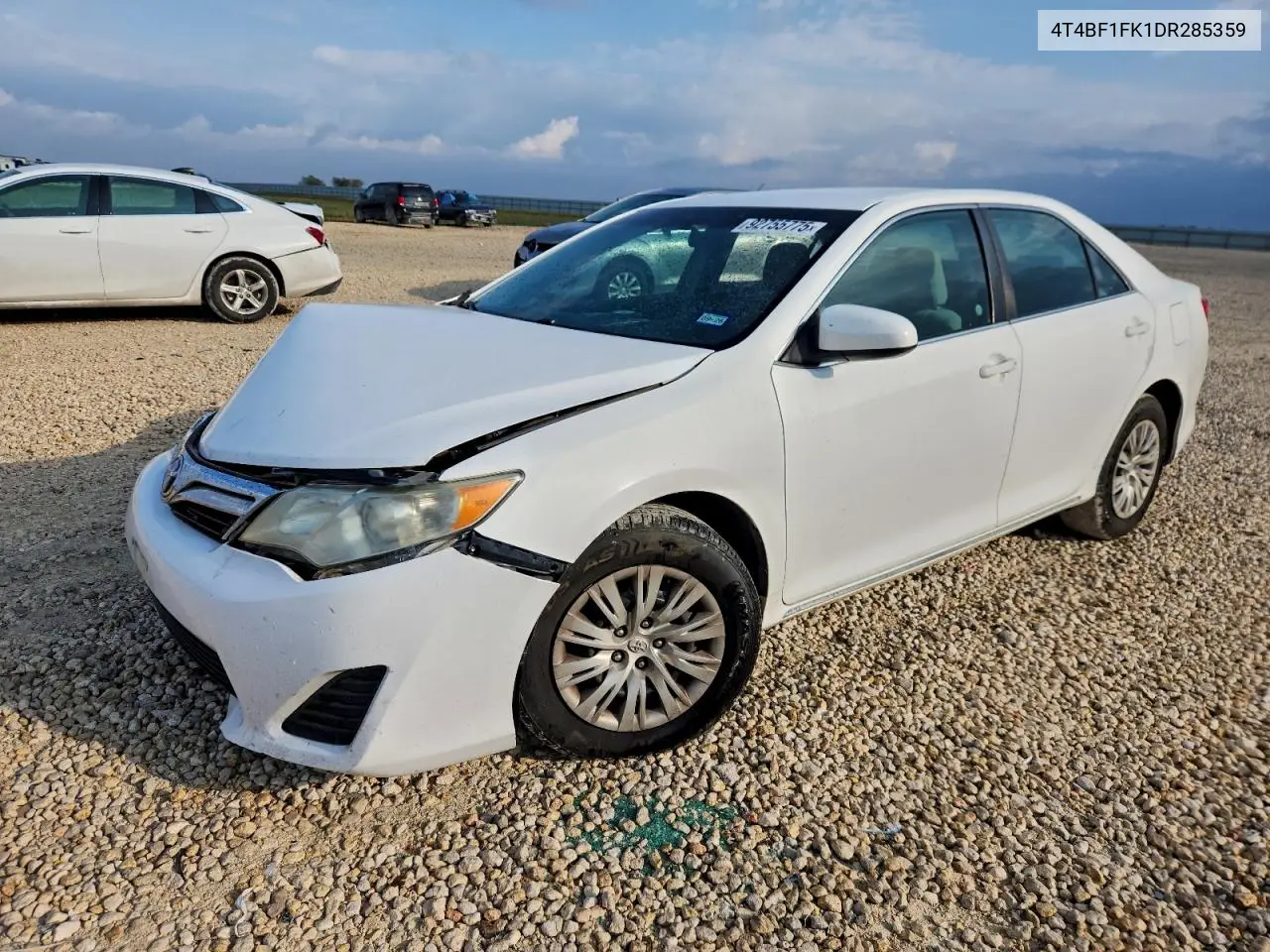 4T4BF1FK1DR285359 2013 Toyota Camry L