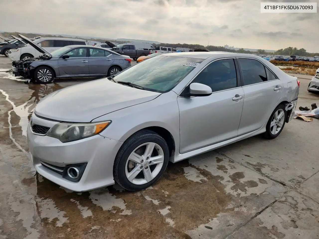 4T1BF1FK5DU670093 2013 Toyota Camry L