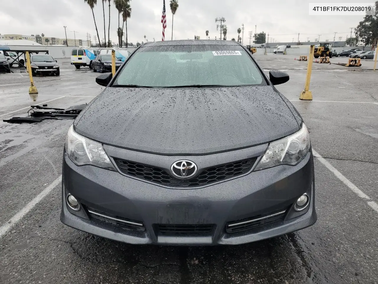 4T1BF1FK7DU208019 2013 Toyota Camry L