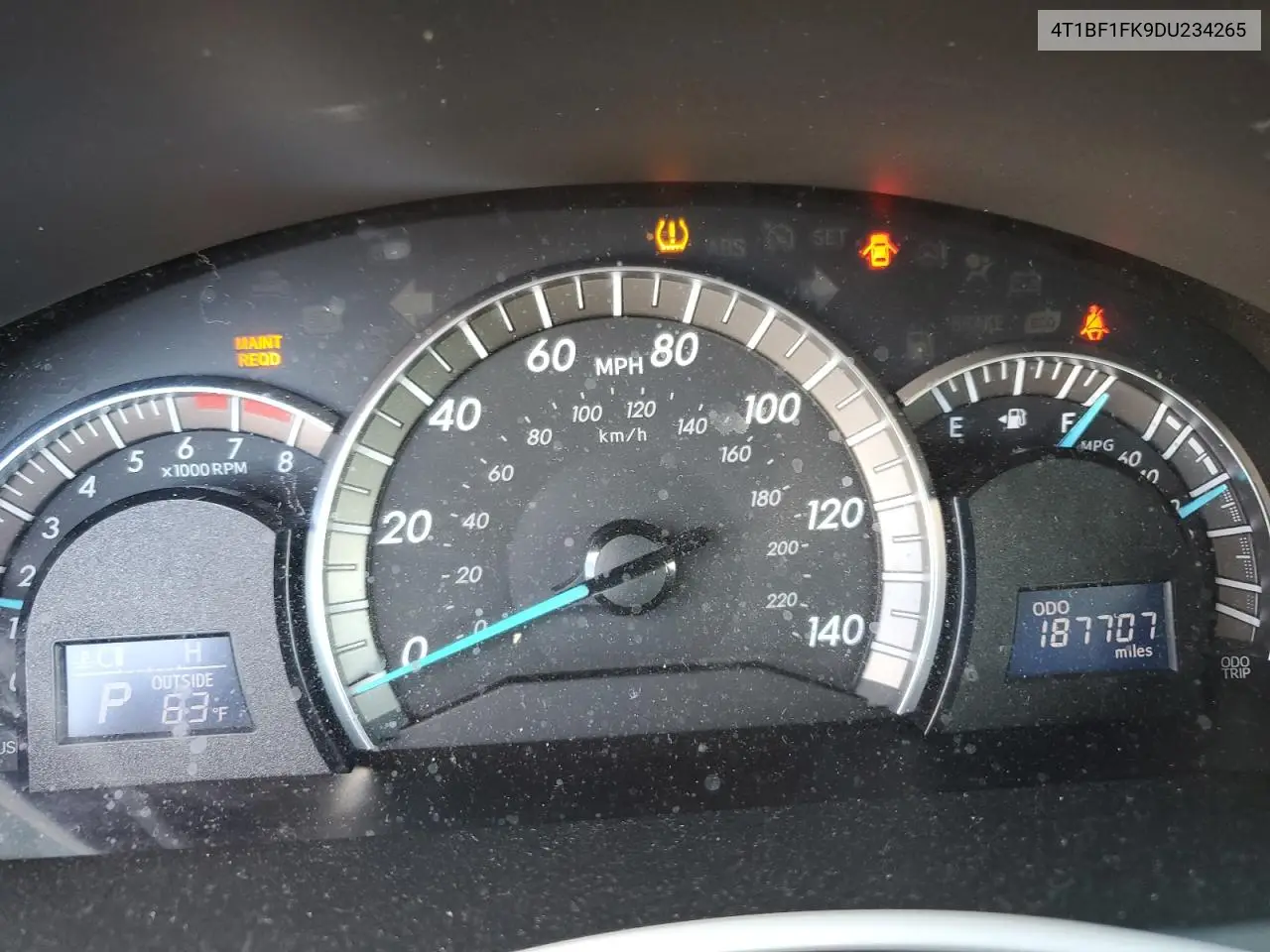 4T1BF1FK9DU234265 2013 Toyota Camry L