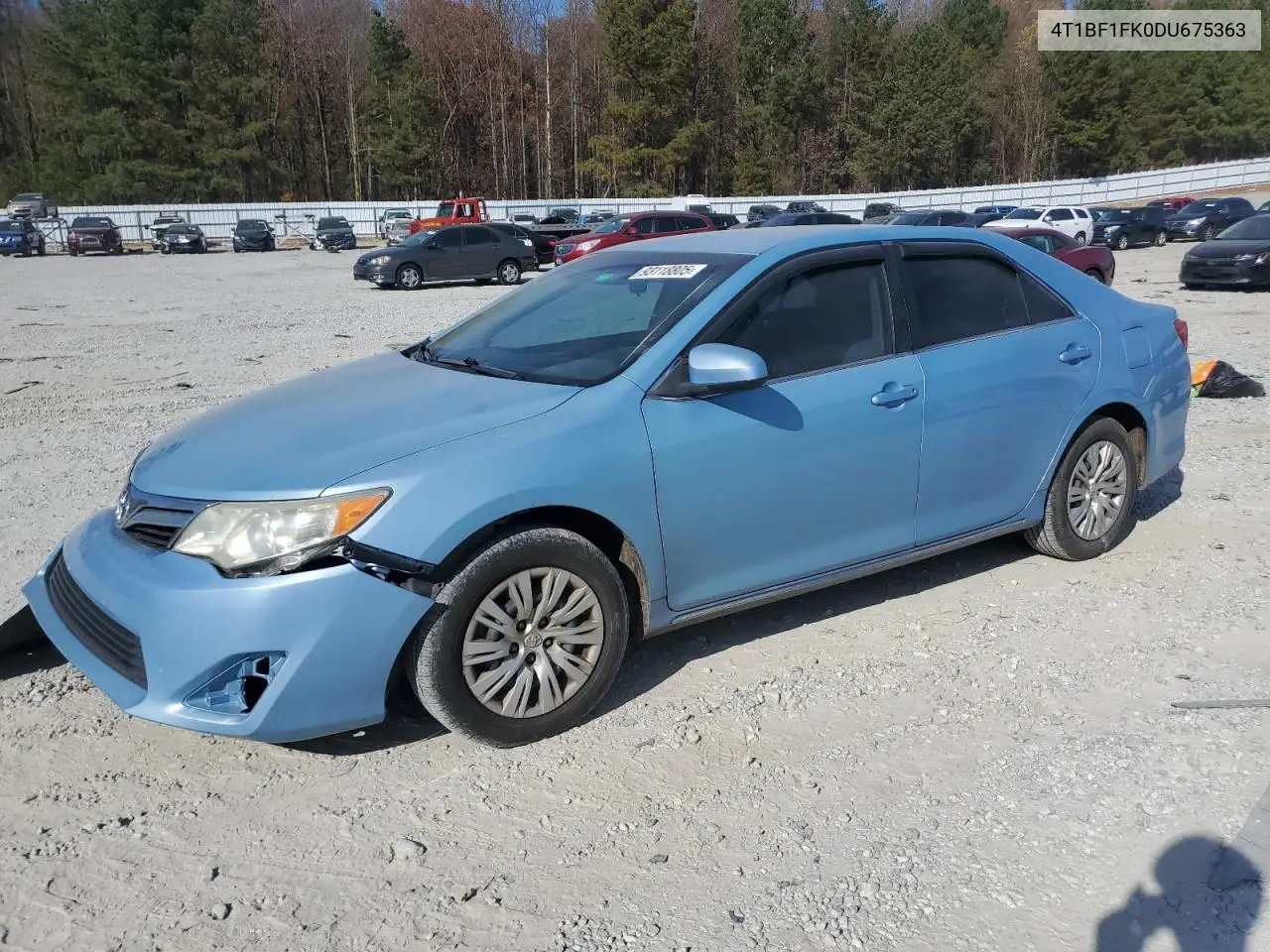 4T1BF1FK0DU675363 2013 Toyota Camry L