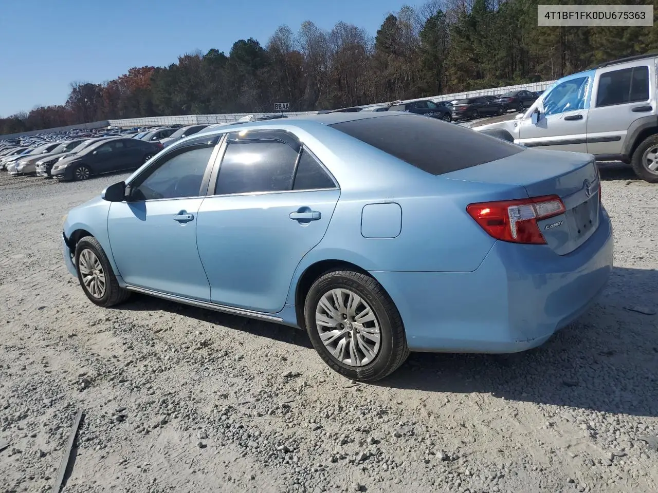 4T1BF1FK0DU675363 2013 Toyota Camry L