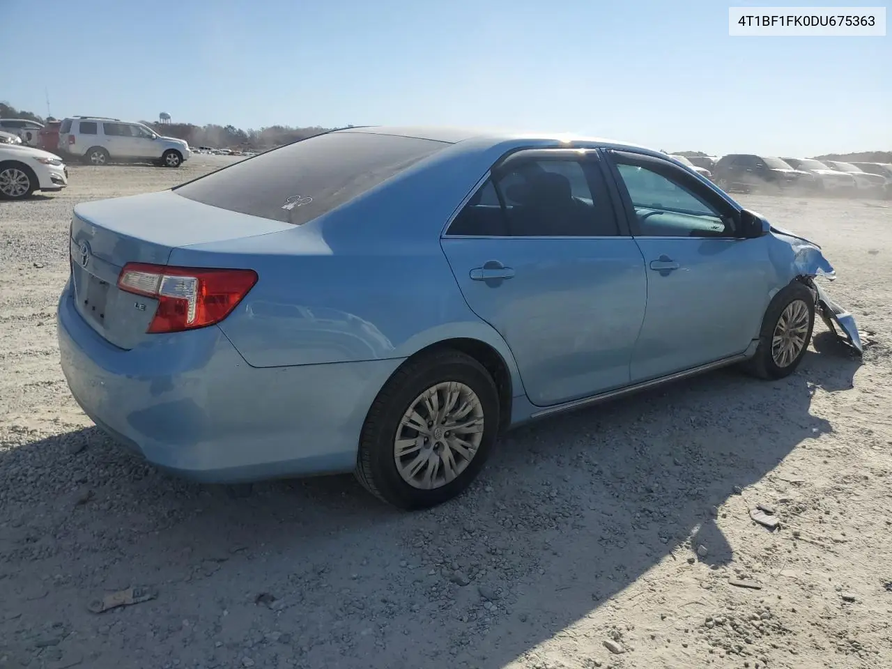 4T1BF1FK0DU675363 2013 Toyota Camry L