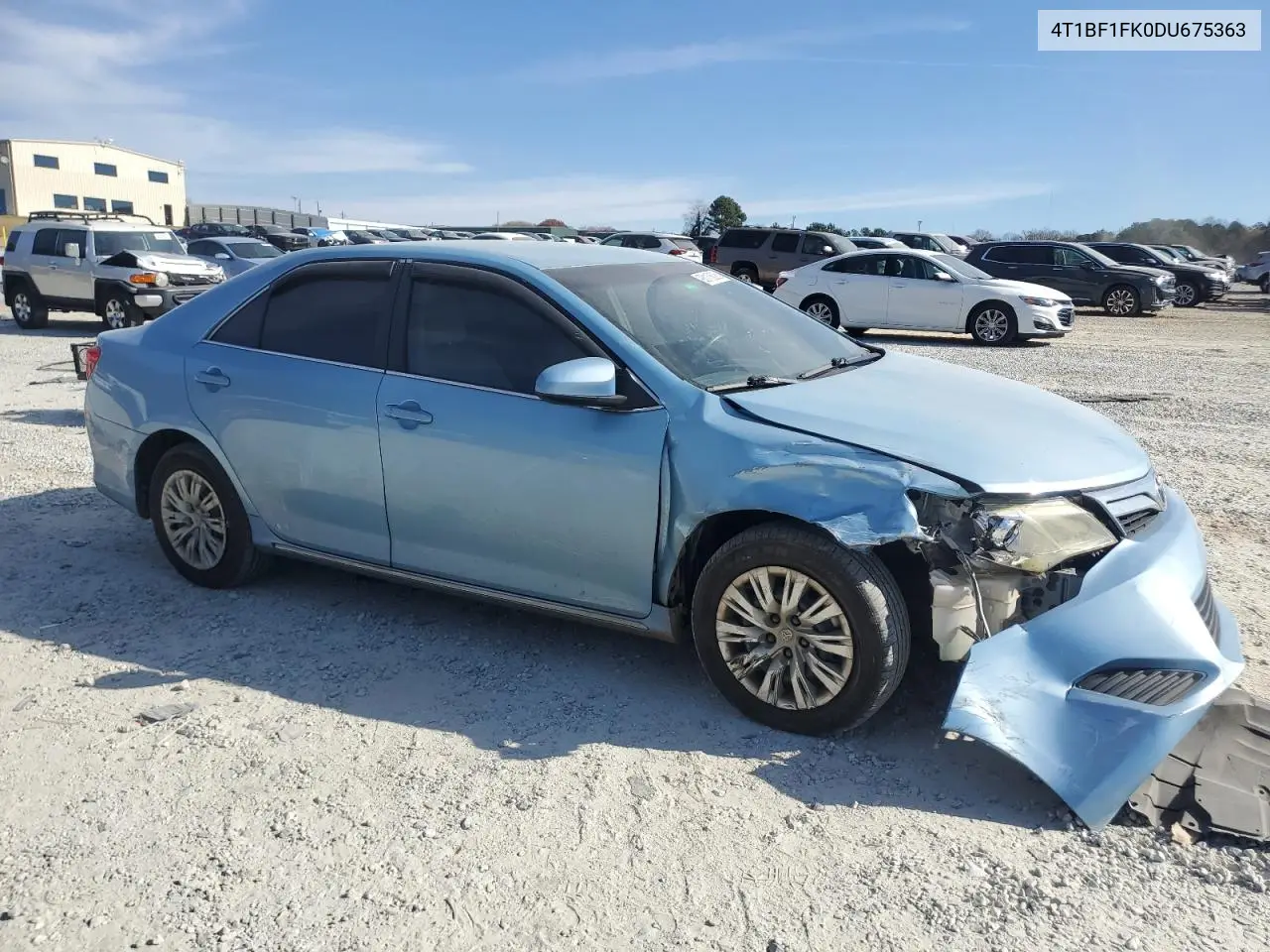 4T1BF1FK0DU675363 2013 Toyota Camry L