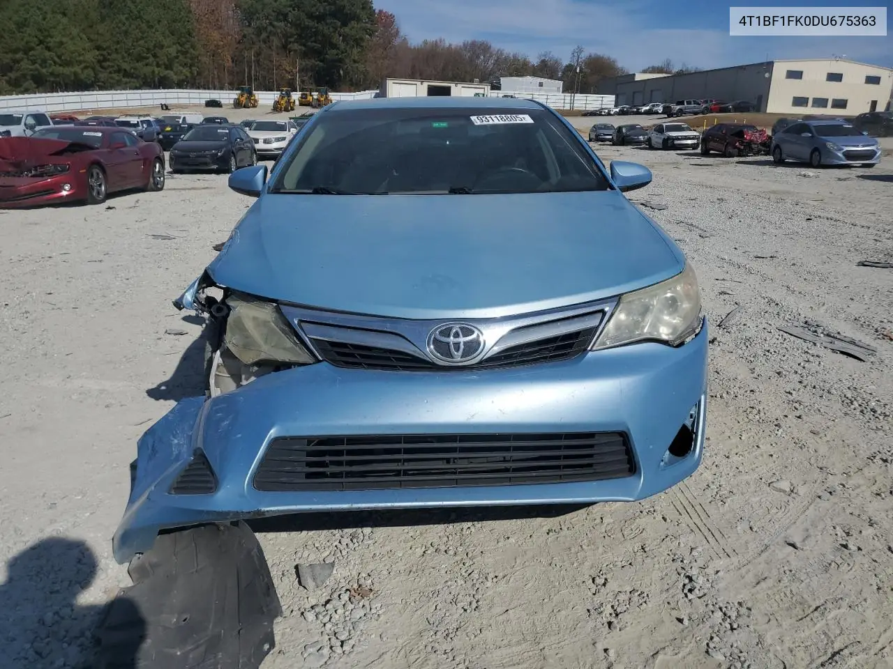 4T1BF1FK0DU675363 2013 Toyota Camry L
