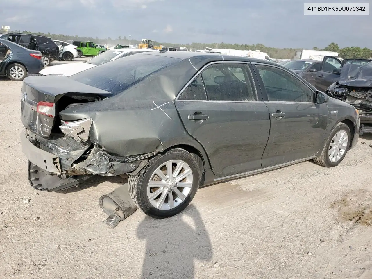 4T1BD1FK5DU070342 2013 Toyota Camry Hybrid