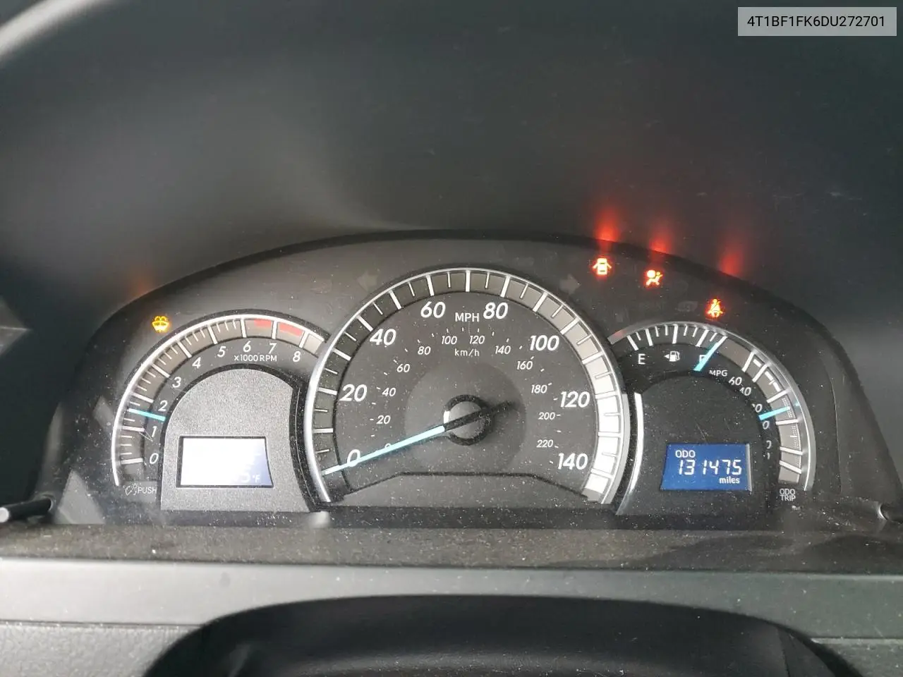 4T1BF1FK6DU272701 2013 Toyota Camry L
