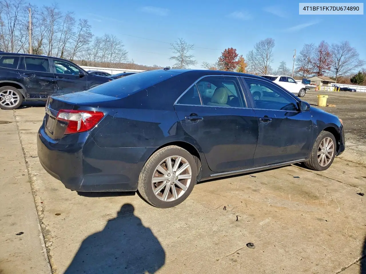 4T1BF1FK7DU674890 2013 Toyota Camry L