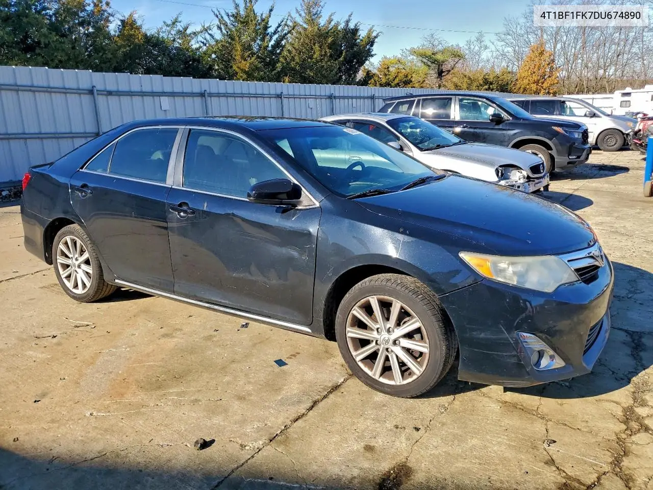 4T1BF1FK7DU674890 2013 Toyota Camry L