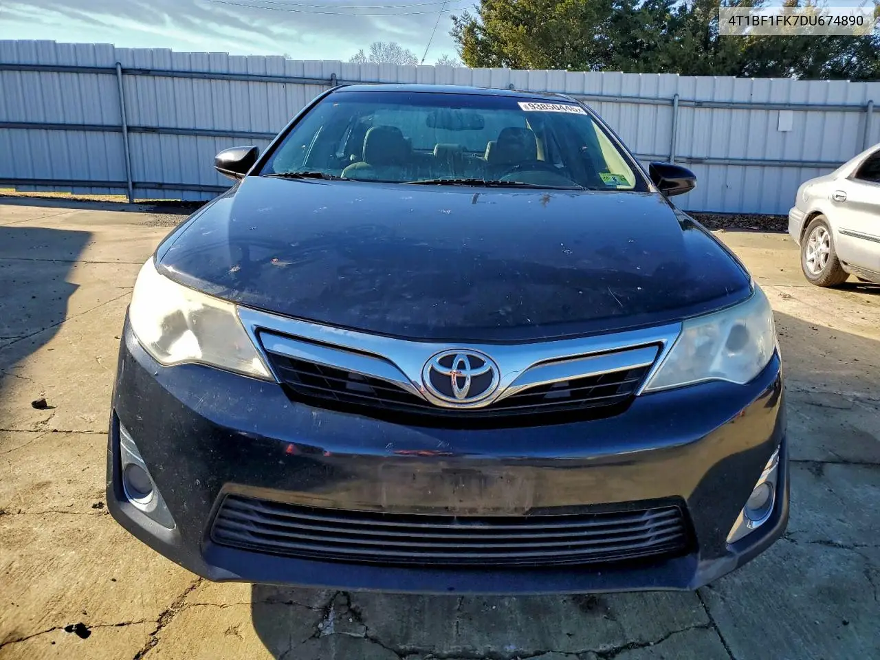 4T1BF1FK7DU674890 2013 Toyota Camry L