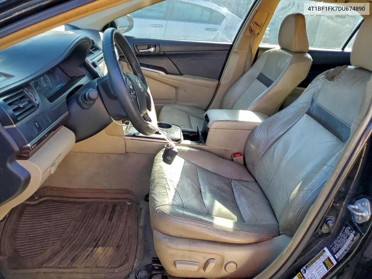 4T1BF1FK7DU674890 2013 Toyota Camry L