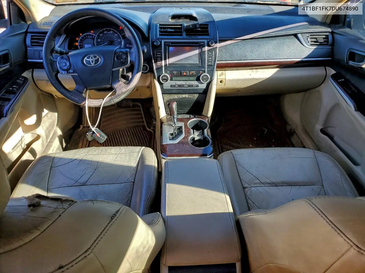 4T1BF1FK7DU674890 2013 Toyota Camry L