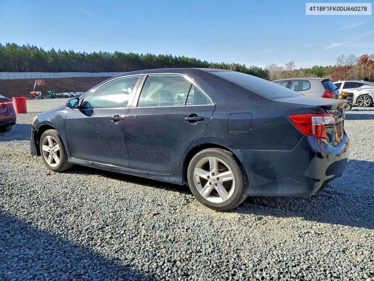4T1BF1FK0DU660278 2013 Toyota Camry L