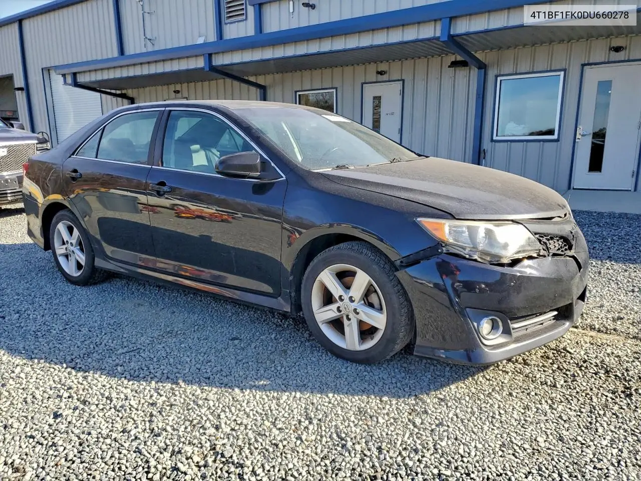 4T1BF1FK0DU660278 2013 Toyota Camry L