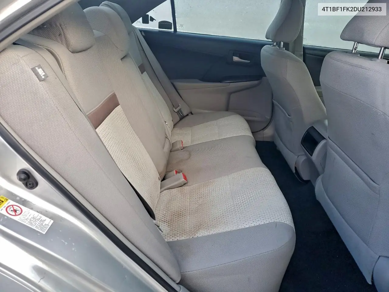 4T1BF1FK2DU212933 2013 Toyota Camry L