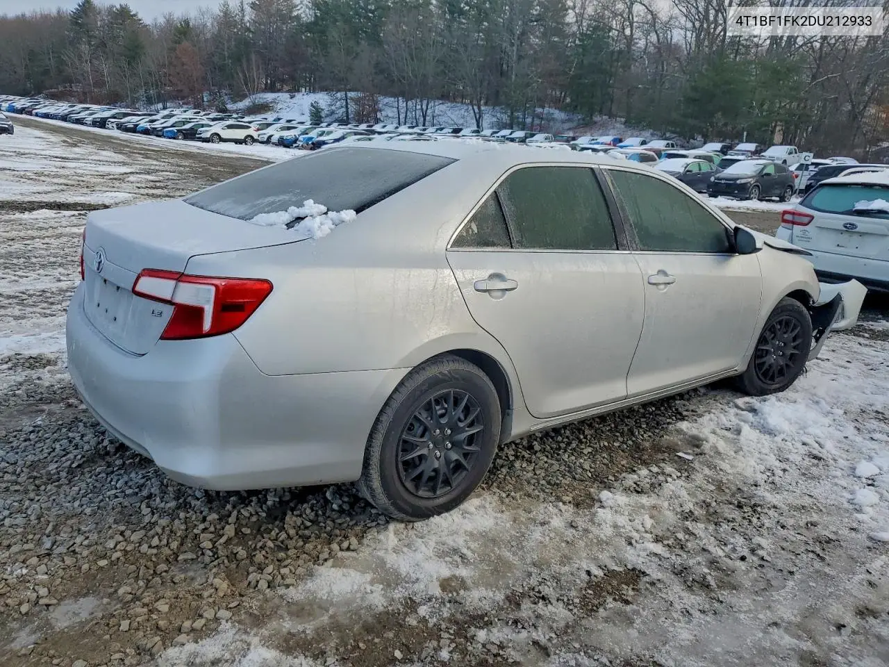 4T1BF1FK2DU212933 2013 Toyota Camry L