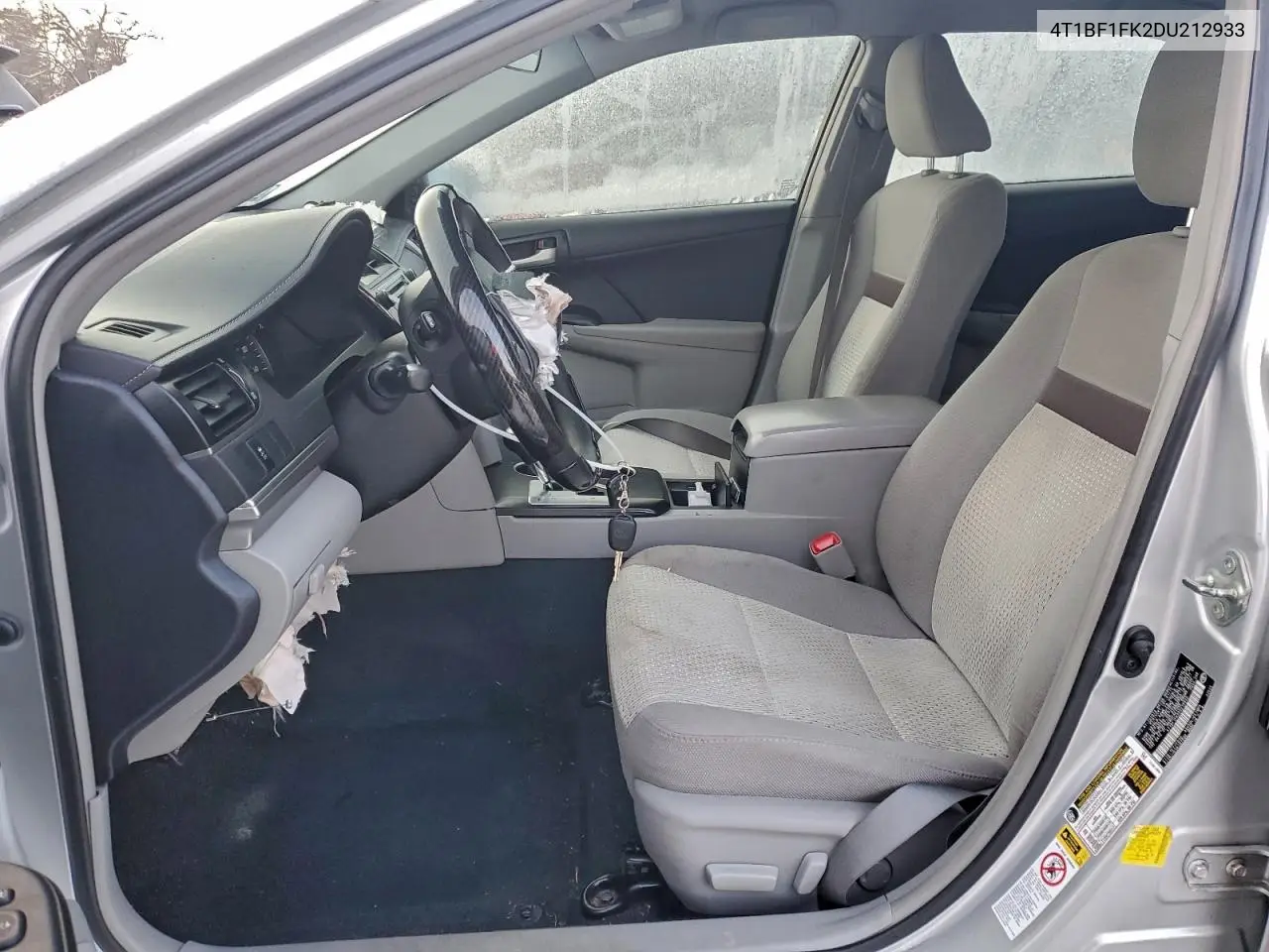4T1BF1FK2DU212933 2013 Toyota Camry L