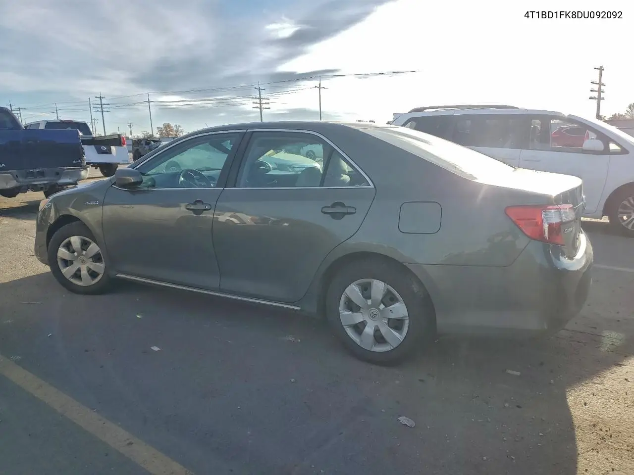 4T1BD1FK8DU092092 2013 Toyota Camry Hybrid