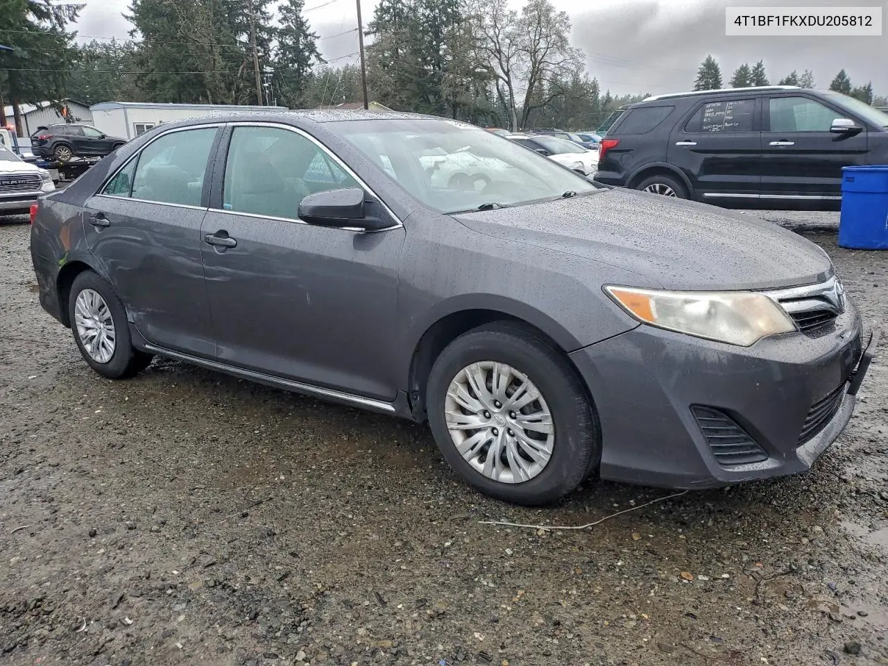 4T1BF1FKXDU205812 2013 Toyota Camry L