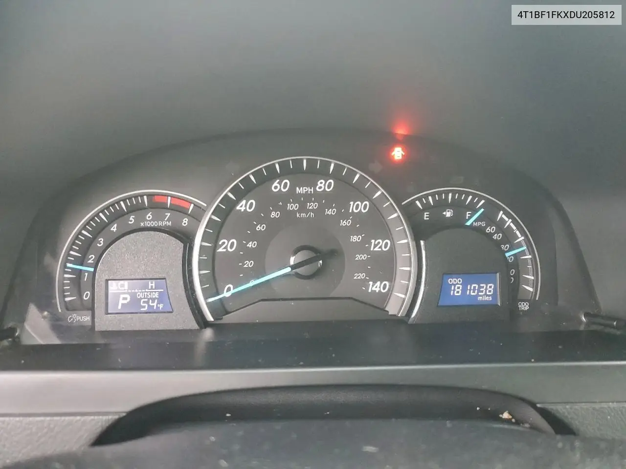 4T1BF1FKXDU205812 2013 Toyota Camry L