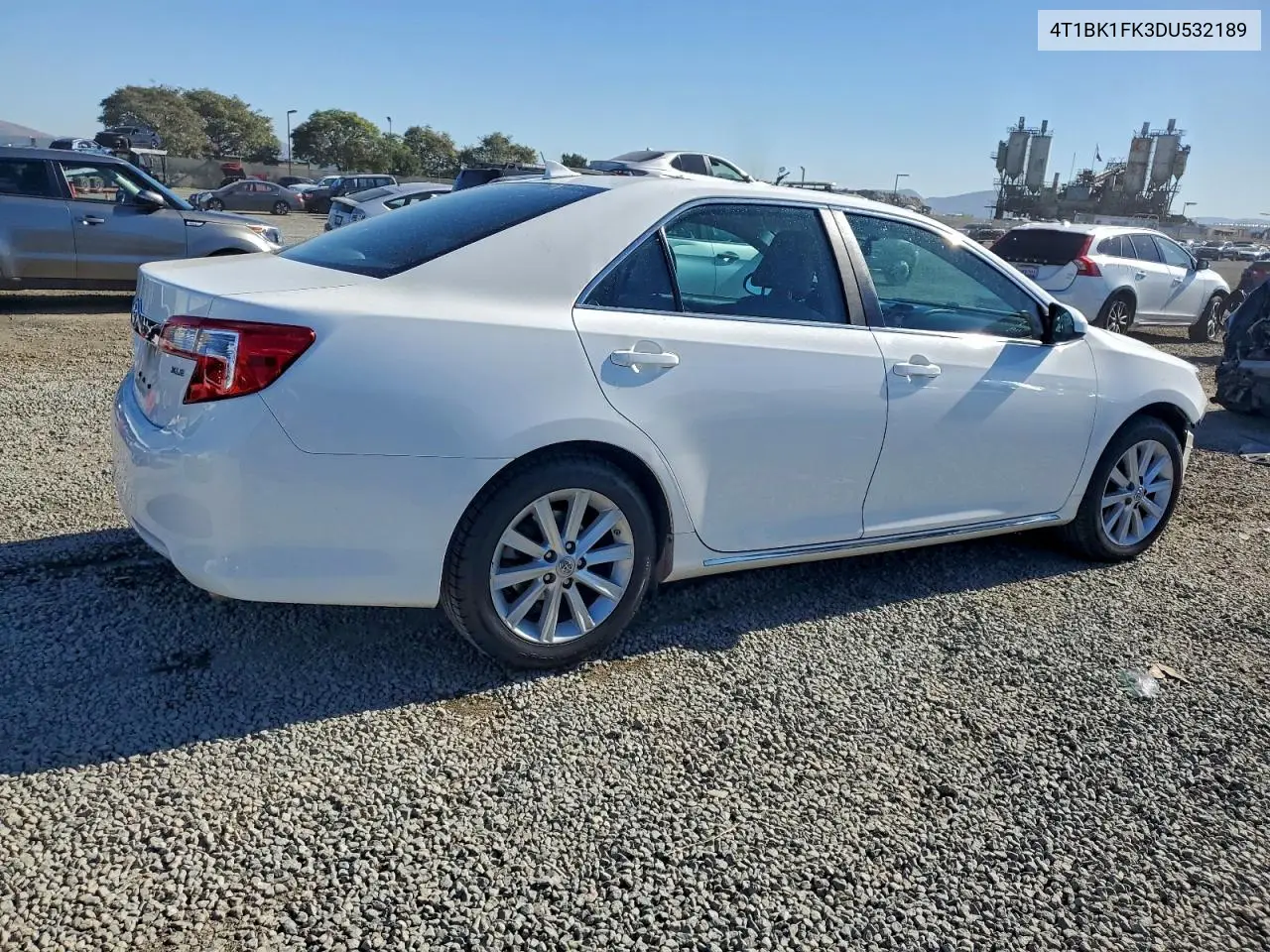 4T1BK1FK3DU532189 2013 Toyota Camry Se