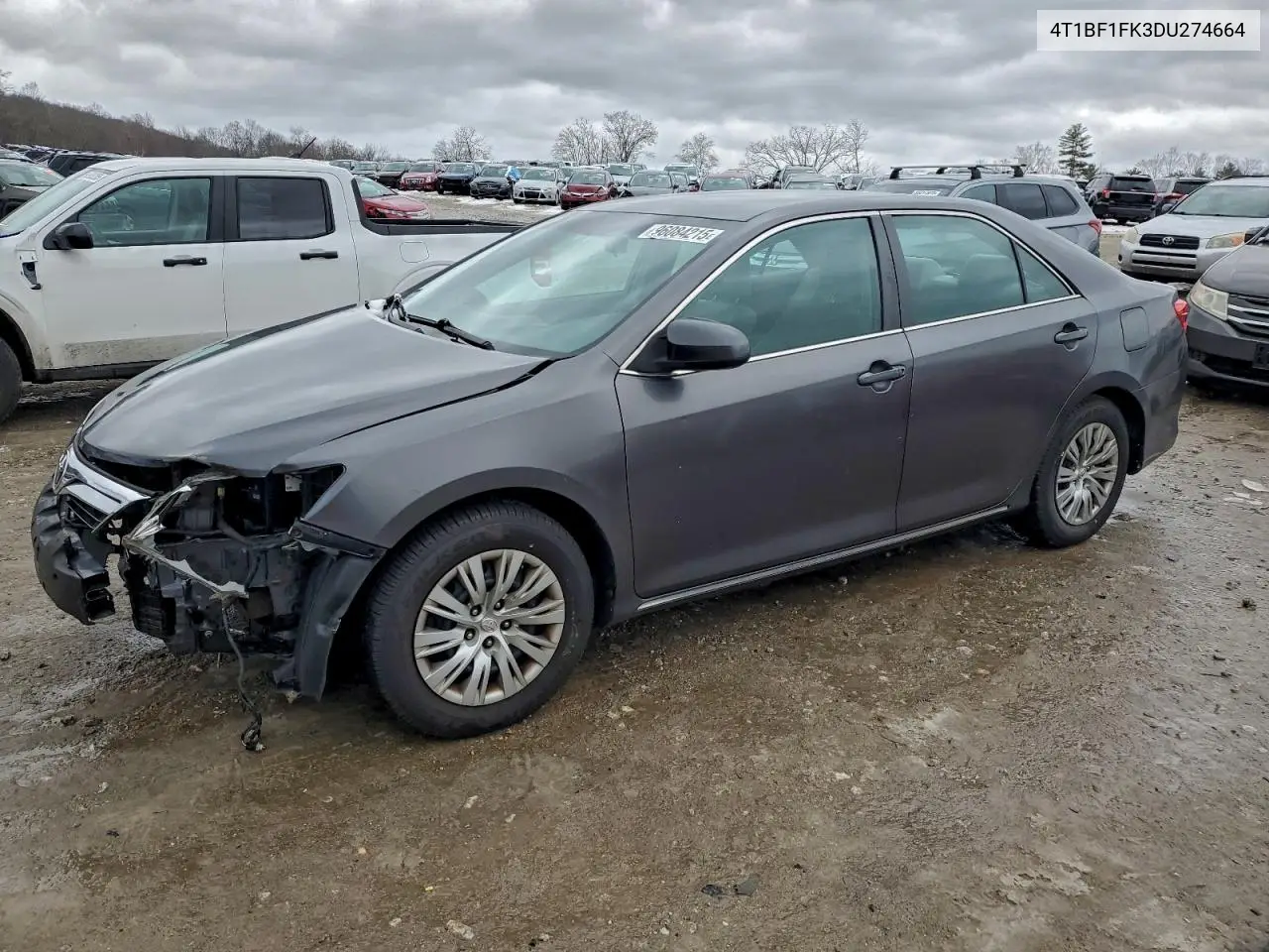 4T1BF1FK3DU274664 2013 Toyota Camry L