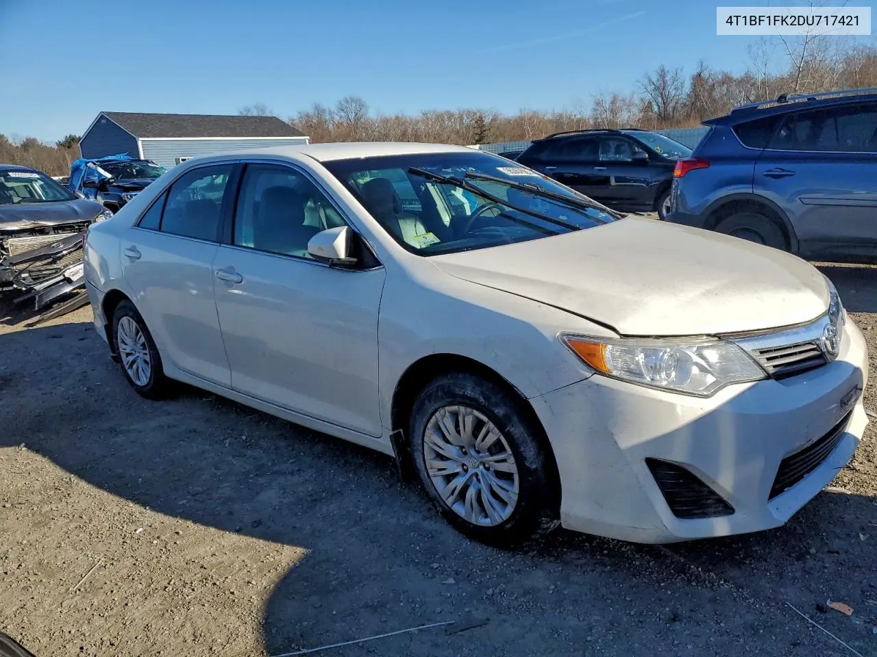 4T1BF1FK2DU717421 2013 Toyota Camry L