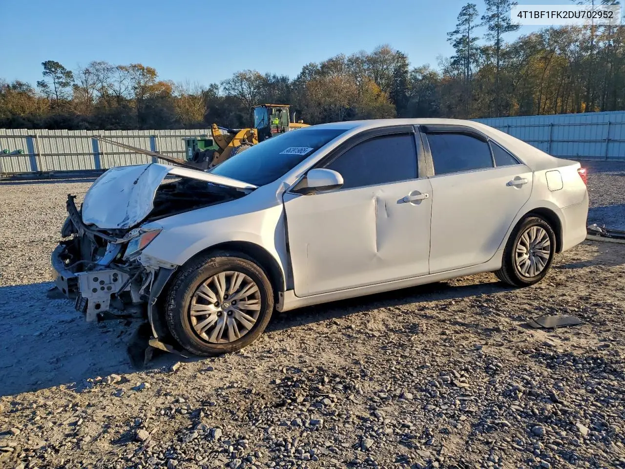4T1BF1FK2DU702952 2013 Toyota Camry L